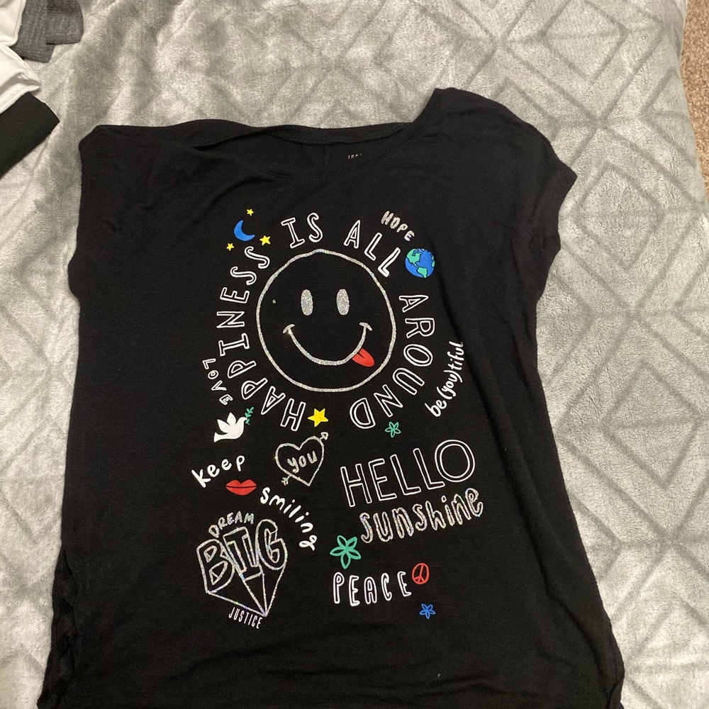 Black  T-shirt original from justice